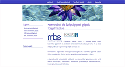 Desktop Screenshot of kozmetikai-gep.hu